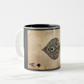Tasse 2 Couleurs Ace of spades (Devant gauche)