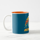 Tasse 2 Couleurs Aconcagua Retro Turquoise (Gauche)