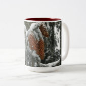 TASSE 2 COULEURS ACORNES D'HIVER (Devant droit)