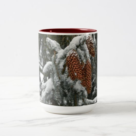 TASSE 2 COULEURS ACORNES D'HIVER (Centre)