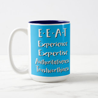 Tasse 2 Couleurs Acronyme E-E-A-T SEO