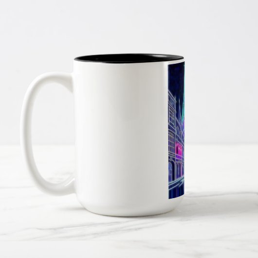 Tasse 2 Couleurs Acropole cintrante (Gauche)