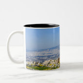 Tasse 2 Couleurs Acropole Hill Athènes Grèce | Athènes (Gauche)