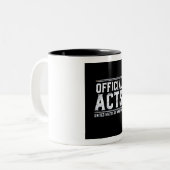 Tasse 2 Couleurs Actes officiels : Immunité présidentielle (Devant gauche)
