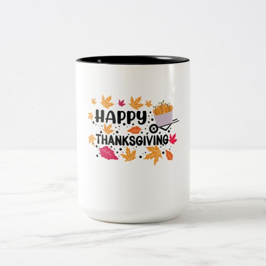 Tasse 2 Couleurs Action de grâce Happ (Centre)