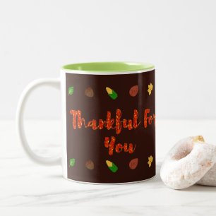 Tasse 2 Couleurs Action de grâce pour vous