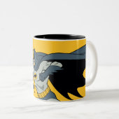 Tasse 2 Couleurs Action de poinçonnage dynamique Batman (Devant droit)