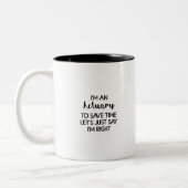 Tasse 2 Couleurs Actuaire moderne (Gauche)