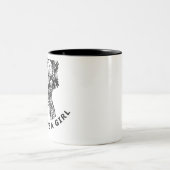 Tasse 2 Couleurs Ada Lovelace T-Shirt Code Comme Une Fille (Centre)