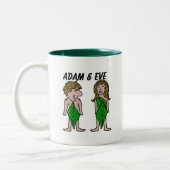 Tasse 2 Couleurs Adam et Ève (Gauche)