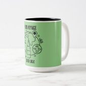 Tasse 2 Couleurs Adieu Bon Voyage (Devant droit)