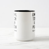 Tasse 2 Couleurs Adieu Tension Bonjour Pension Happy Retraite (Centre)