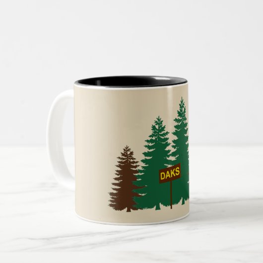 Tasse 2 Couleurs Adirondacks (Devant gauche)