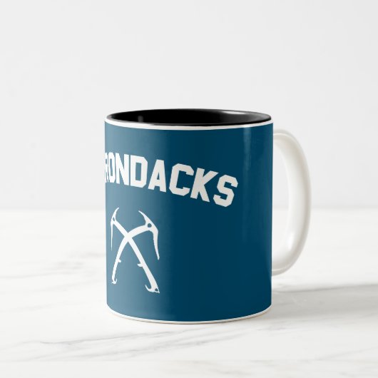 Tasse 2 Couleurs Adirondacks Ice Escalade (Devant droit)