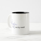 Tasse 2 Couleurs Adjum de Catchy (Devant gauche)