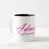 Tasse 2 Couleurs Administrateur (Devant gauche)