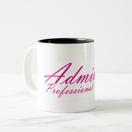 Tasse 2 Couleurs Administrateur (Devant gauche)