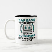 Tasse 2 Couleurs Administrateur SAP Basis (Gauche)