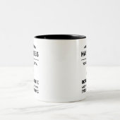 Tasse 2 Couleurs Adoptez un bonheur rugueux à Collie (Centre)