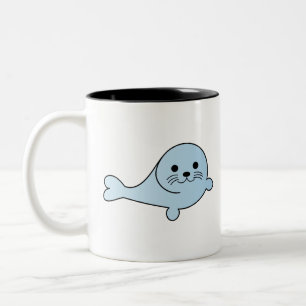 Tasse 2 Couleurs Adorable Baby Seal