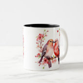 Tasse 2 Couleurs Adorable - inséparables (Devant droit)