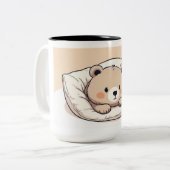 Tasse 2 Couleurs "Adorable kawaii bear (Devant gauche)