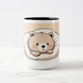 Tasse 2 Couleurs "Adorable kawaii bear (Centre)