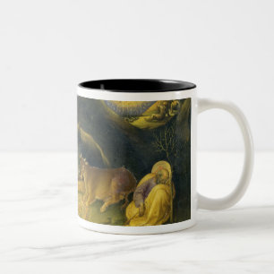 Tasse 2 Couleurs Adoration du retable de Magi ; predel de main