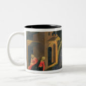 Tasse 2 Couleurs Adoration du retable de Magi ; predel de main (Gauche)