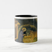 Tasse 2 Couleurs Adoration du retable de Magi ; predel de main (Centre)