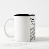 Tasse 2 Couleurs Adresse de Gettysburg (Gauche)