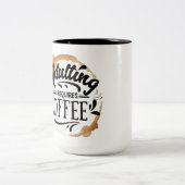 TASSE 2 COULEURS ADULTE REQUIERT CAFÉ - L'AMOUR DU CAFÉ (Centre)