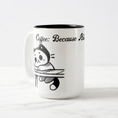 Tasse 2 Couleurs Adulter est difficile (Devant gauche)