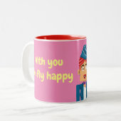 Tasse 2 Couleurs Aeromoza (Devant gauche)