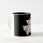 Tasse 2 Couleurs Affaire familiale (Devant gauche)