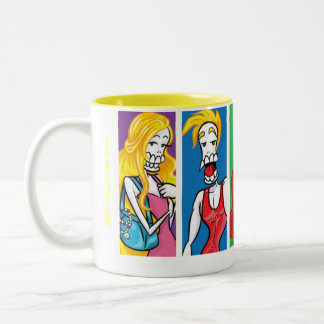 Tasse 2 Couleurs Affaires de famille de Skeletica