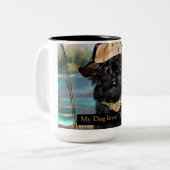 Tasse 2 Couleurs Affenpinscher (Devant gauche)