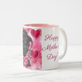 Tasse 2 Couleurs Affenpinscher (Devant droit)