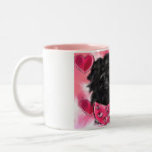 Tasse 2 Couleurs Affenpinscher (Gauche)