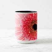 Tasse 2 Couleurs Affiche de Gerbera Daisy (Centre)