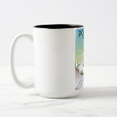 Tasse 2 Couleurs Affiche de voyage Buenos Aires, Argentine (Gauche)