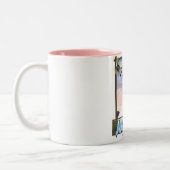 Tasse 2 Couleurs Affiche de voyage Juneau Alaska (Gauche)