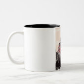 Tasse 2 Couleurs Affiche de voyage Mérida Mexico (Gauche)