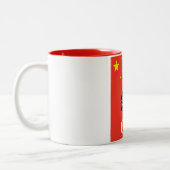 Tasse 2 Couleurs Affiche de voyage Panda Chine. (Gauche)