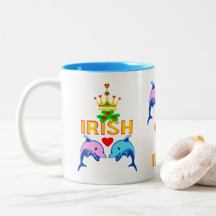 Tasse 2 Couleurs Afficher ☘ I Love Irish-Frisky Couple Fab