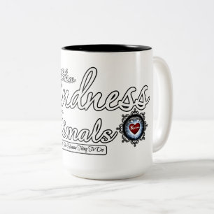 Tasse 2 Couleurs Afficher La Sincérité Aux Animaux