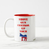 TASSE 2 COULEURS AFFICHER LE CONTRÔLE DES ARMES (Gauche)