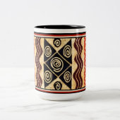 Tasse 2 Couleurs African Primordial Decor (Centre)