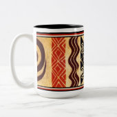 Tasse 2 Couleurs African Primordial Decor (Gauche)