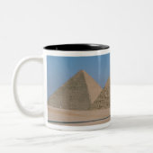 Tasse 2 Couleurs Afrique - Égypte - Caire - Grandes pyramides de Gi (Gauche)